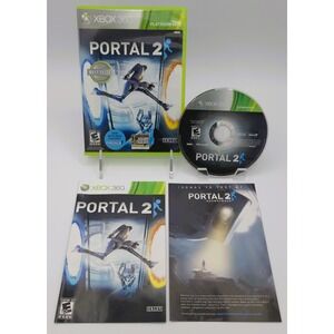 Valve Portal 2 Platinum Hits (2011) - Microsoft Xbox 360 - CIB w/ Manual